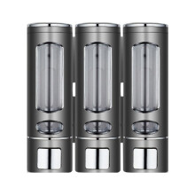 3 Wall-Mounted Soap Dispenser Household Manual Press Hand Sanitizer Shampoo Shower Gel Dispenser