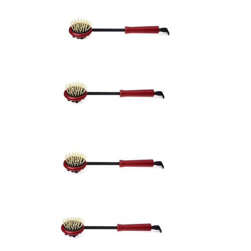4X Marteau de Massage Rouge et Noir