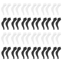 PinçA de Orelha de ÓCulos de 24 Pares, Porta-ÓCulos Antiderrapante, Gancho de Silicone para ÓCulos, Retentor de Luva para Pontas de ÓCulos