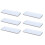 6X Rectangular Ceramic Tray Plate White Porcelain Rectangular Plate Mouthwash Cup Tray Bathroom Living Storage Tray 1