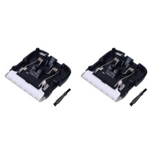 2X Replacement Hair Clipper Blades Ceramic Cutter for Enchen Boost Hair Cutter Hair Clipper Universal Accessories A