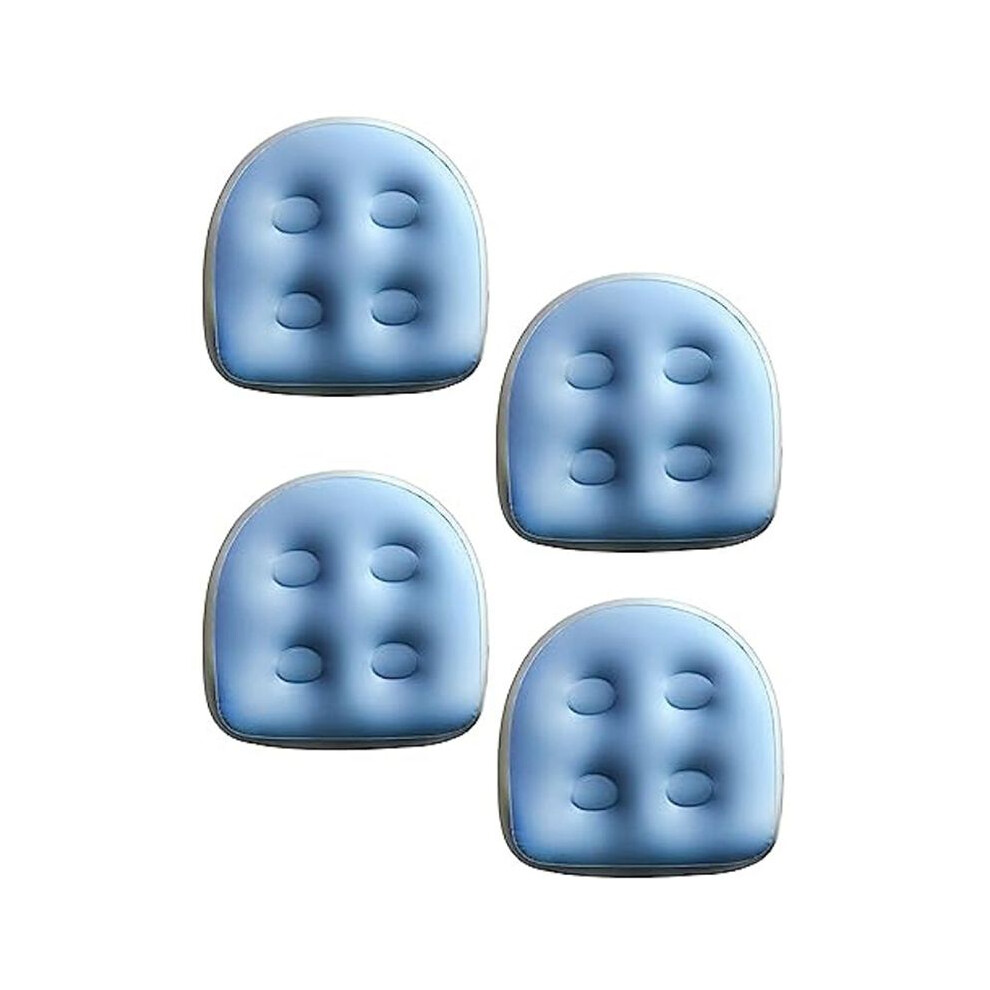 4Pcs Spa and Hot Tub Booster,Pool Bathtub  Inflatable Cushion,Spa Waterproof Back Pad,Soft Spa Cushion Massage Mat