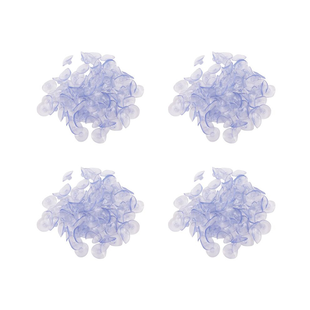 400Pcs 40mm Clear Suction Cup Sucker Mushroom  Suction Cup Suction