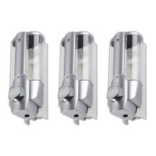 3X Soap Dispenser, Hand Dispenser Wall Mounted, Hand Gel Dispenser Manual 350Ml, Shower Gel, Shampoo Dispensers