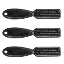3X Fade Brush Comb Scissors Cleaning Brush Barber Shop Skin Fade Vintage Oil  Shape Carving Cleaning Brush