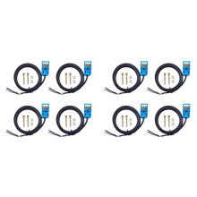 Induktiver Näherungssensor SN04-N Schließer-Erkennungs-Annäherungsschalter NPN NO mit TL PL SN-Halterung (8Er-Pack)