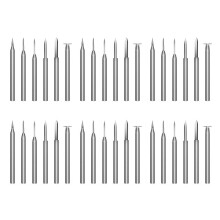 Wood Carving Drill Bits Set for Rotary Tool 36Pcs Engraving Drill Accessories Bit Wood Crafts Grinding Tool 3mm