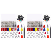 Kit de Conectores de Pinos Tipo 1070 Peças 26, Terminais de Pinos de Conectores de Fios Elétricos de Carro 1-3,5 mm Conectores de Pinos Automotivos