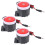 3X Wired  Siren for Home Security Alarm System Horn Siren 120DB 12V 1