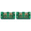 2X Single Phase 2-in 8 Outgoing Terminal Box Household Distribution Box Junction Box Terminal Block 220 V(8 Out) 1