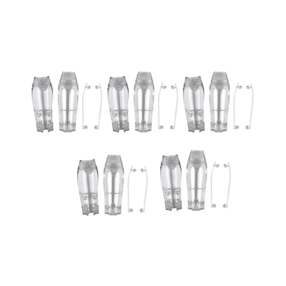5X for  Clipper Shell Electric Hair Clipper Cove Trimmer Hairdressing Cutting Barber Clipper Modified Shell