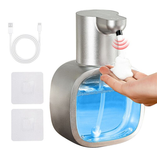 New Wall Mounted Automatic Soap Dispenser Foam  Hand Washing Machine 500ml Liquid Rechargeable Induction Sensor