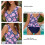 Μαγιό για γυναίκες δύο τεμαχίων Tankini Plus Size Σουτιέν με έλεγχο κοιλιάς, χωρίς ραφές, 4