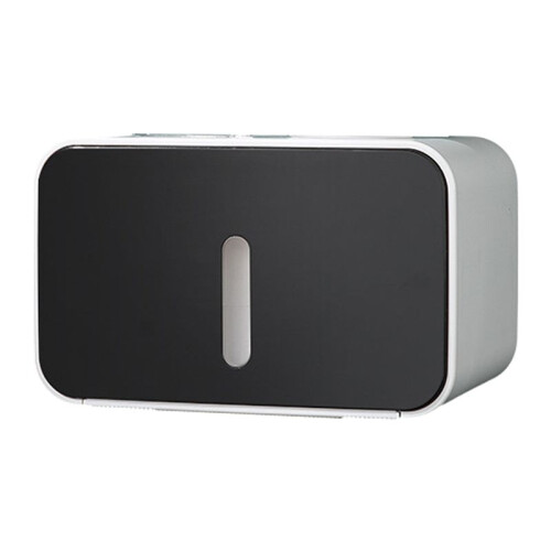 No Drill Wall-Mounted Toilet Holder, Waterproof Bathroom Tissue Organizer for Bath/Toilet,Space-Saving Rustproof Design