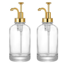 Drinkware Coffee Syrup Dispenser Accessories 16oz/500ml Syrup Dispenser with Funnel Syrup Pump Dispenser Leak Proof