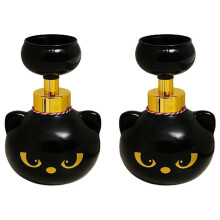 Cute Cat Foam Soap Dispenser Funny Cute Cat Flower Shape Foam Soap Pump Bottles Cat Lover Gift for Bathroom,Kitchen