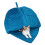 Creative Leaves Shape Nest Cats Bed Hideouts Cave-light blue 1