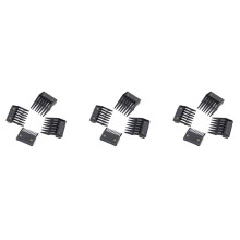 12 Attachment Comb Set for with Metal Backed Cutting Guide 3mm 6mm 9mm 12mm