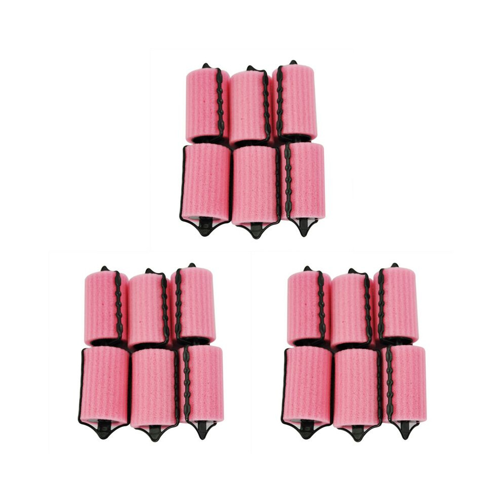 18 PCS Magic Hair Care Roller Style Sponge Curlers for Girl Ladies
