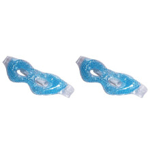 2X Hot Cold Sleeping Eye Mask Ice Cool Compress Gel Eyeshade Fatigue Relief Eye Care