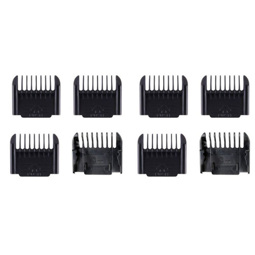 Electric Clipper Accessories,8Pcs Cut Clipper Limit Comb Guide Attachment Size Barber Replacement(1mm,1mm,2mm,3mm)