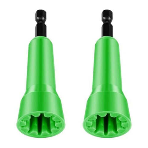 2Pcs Wire Twisting Tool Wire Twister Tool Drill Wire Stripper Twisting Wire Connector Socket Wire Twisting Spinner