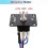 4X Rocker Toggle Switches Momentary 6 Pin 3 Position ()-Off-()/Down Polarity Reverse  with Panel 2