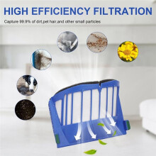 22 Pcs for 675 670 665 690 692 694 671 677 650 655 614 Vacuum Main Side Brush Filter