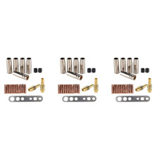 60Pcs Nozzles Contact Tips Holders Mig Consumable Accessory for 15Ak Mb15 Mig Mag Co2 Welding Torch