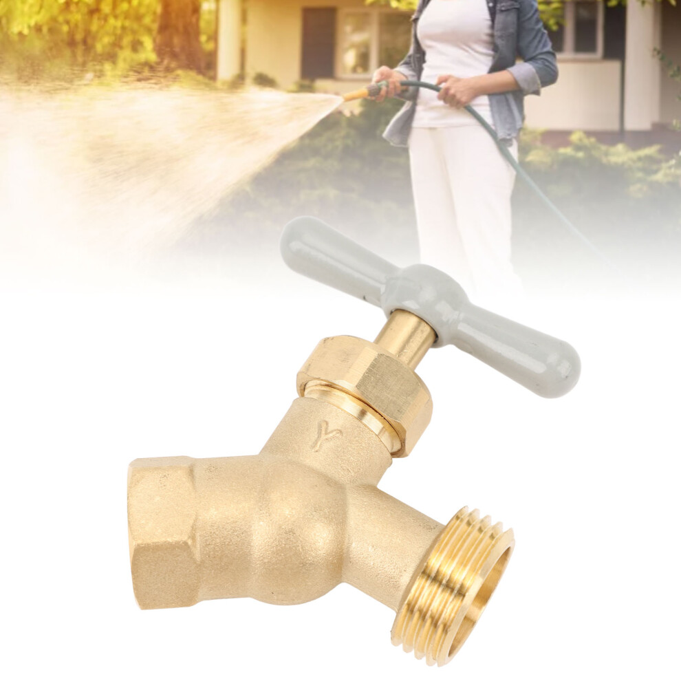 Solid Brass Hose Tap G3/4in Male Thread