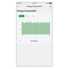 2X Tuya Life 3 Phase WiFi KWH Meter Power Clamp Current Transformer App Monitor and Record Power(80A)