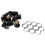 30 Pcs Panel Mount 17.9x13.8mm Power Jack  Socket 5