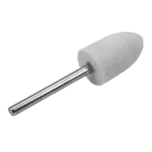 75Pcs Set 1/8 Inch  Polishing Buffing Points Mounted Imitation Wool for Rotary Tool 1