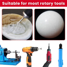 Stone Carving Set Diamond Burr Bits Compatible with for , 26PCS Polishing Kits Rotary Tools Accessories