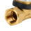 Copper Angle Valve Leak-Proof Concealed Install, Water Stop for Kitchen/Bathroom 8