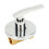 Copper Angle Valve Leak-Proof Concealed Install, Water Stop for Kitchen/Bathroom 15