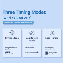 2X Ny 1P 1-63A Tuya WiFi Circuit Breaker LED Display med Power Metering Life Control Via Alexa Home