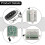 2X Motor Remote Control , DC8-36 V Motor , Remote Control for Linear Drives, 10 A Control, 433 MHz 6