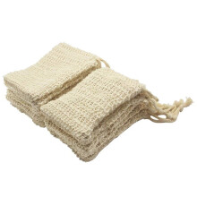 Bolsa de JabóN de Sisal Natural de 30 Piezas Soporte de Bolsa de Ahorro de JabóN Exfoliante