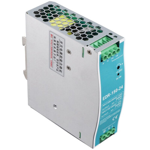 3X EDR-150W-24V 24V 150W Din Rail Power Supply Ac- Driver Voltage ...