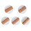 5 Pcs Pottery Tools Wood Hand Rollers,for Clay Stamp Pattern/Roller Pattern,Ceramic Tools,Arcilla Polimerica Dab Tool 6