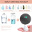 300Ml Foam Soap Dispensers Pressless Automatic Sensor Foam Soap Liquid Dispenser Wall Mount Digital Display Soaper,Black 3
