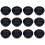 48 Pack Replacement Solar Light Parts Solar Light Replacement Tops Waterproof LED Solar Panel Lantern Lid Light Outdoor 3