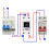 2X Din Rail Dual Display Adjustable over Voltage Current and Under Voltage Protective Device 4