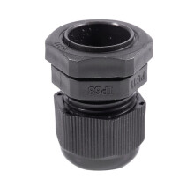 250 x Black Plastic Waterproof Connector PG11 5-10mm Diameter Cable Gland