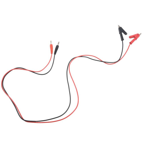 4 Pcs 1M Long Alligator Clip to Banana Plug Test Cable Pair for Multimeter 1