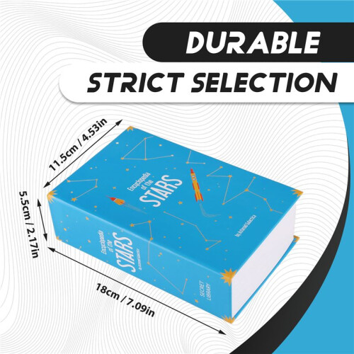 Dictionary Box Dictionary Book Safe Storage Box, Hidden Safe with 3 Digital ...
