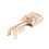 Brass 6.3 mm Connectors Female Spade Cable Terminals, 200 Piece 5