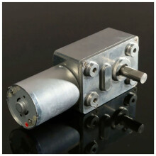 4X GW370 12V 6rpm Reversible High Worm Geared Motor Torque Turbo Motor 35A