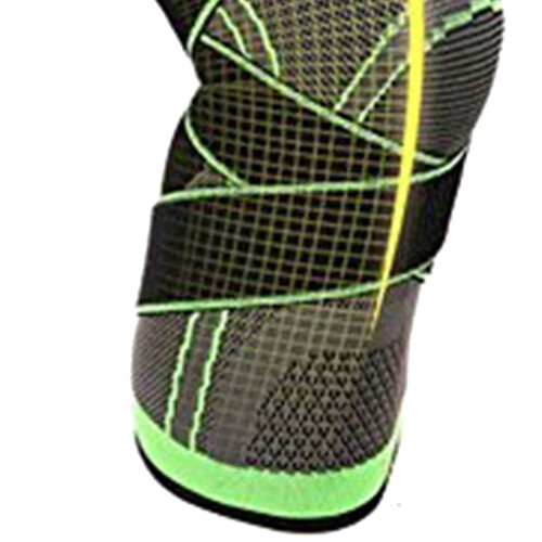 Grey Green Knee Pad for Athletes 2